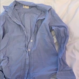 Accepting Offers!!AEO light blue shirt with detail